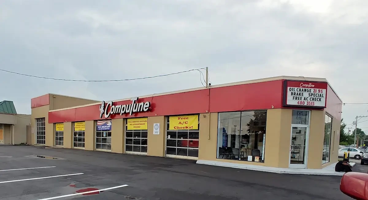 CompuTune Car Care storefront at 630 E. Little Creek Road, Norfolk VA